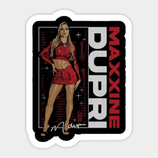 Maxxine Dupri Pose Sticker